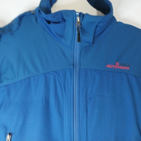 AIGLE ACTIMUM Weather Water Men's Vibrant Blue Performance Jacket - Picture 3 of 16